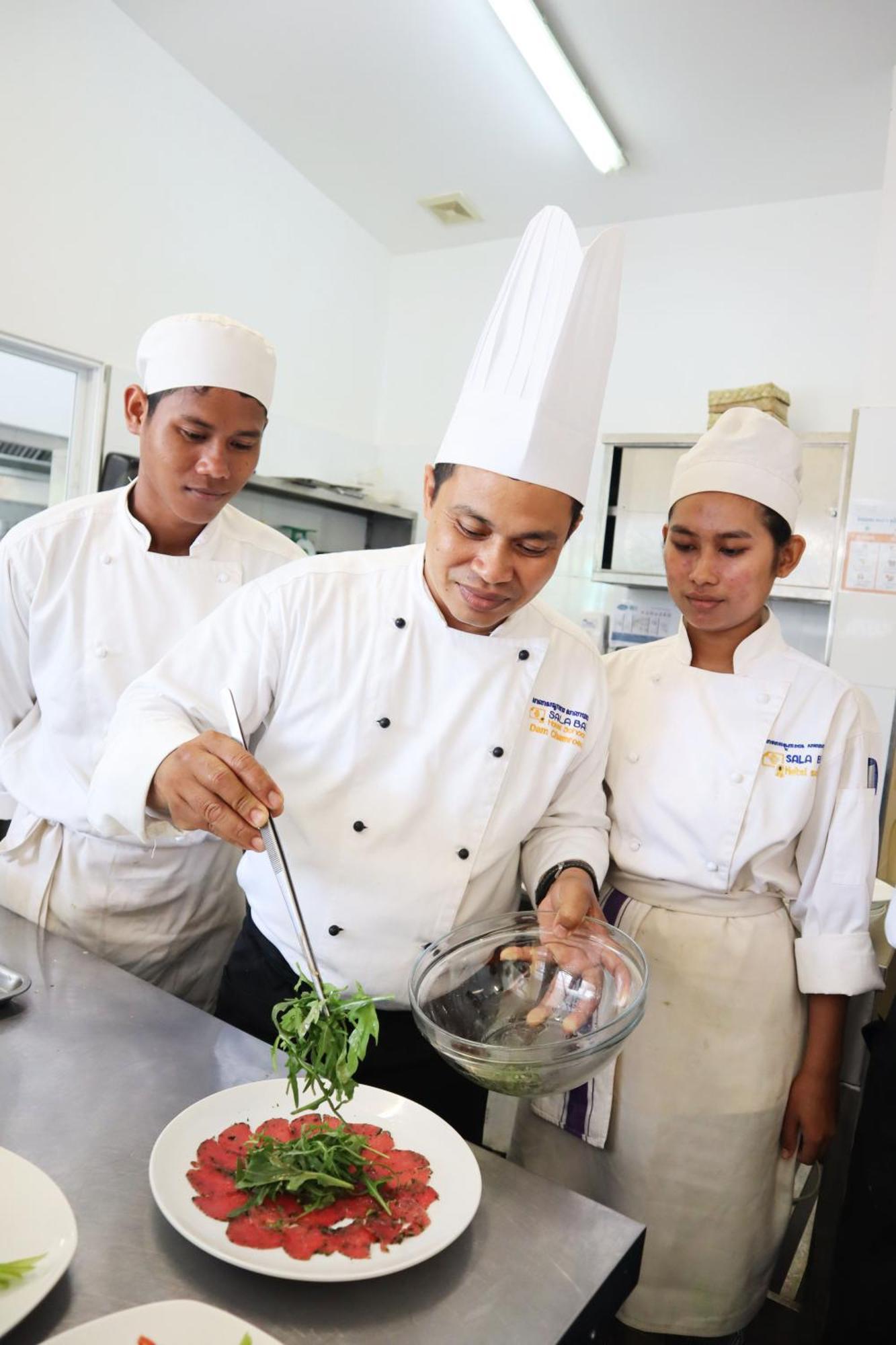 Sala Bai Hotel & Restaurant School Siem Reap Eksteriør billede