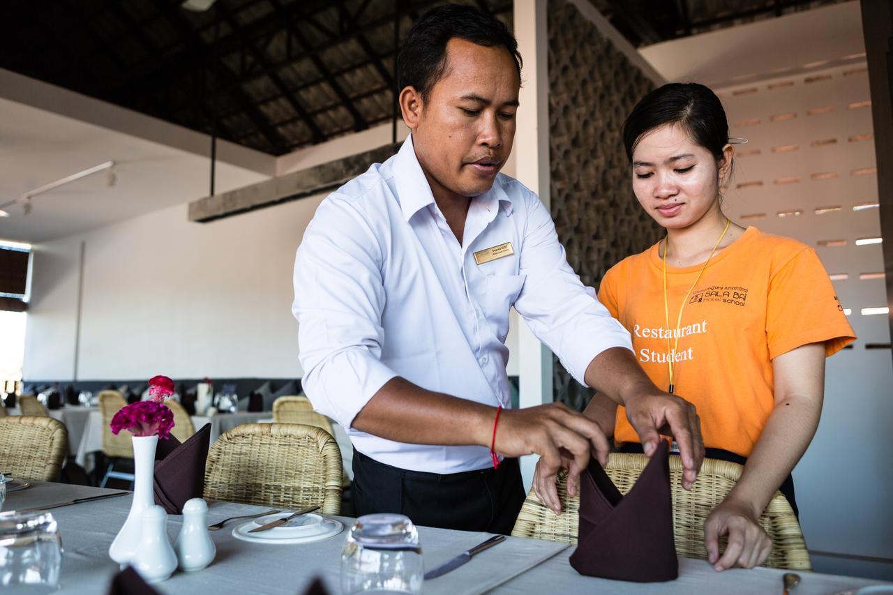 Sala Bai Hotel & Restaurant School Siem Reap Eksteriør billede