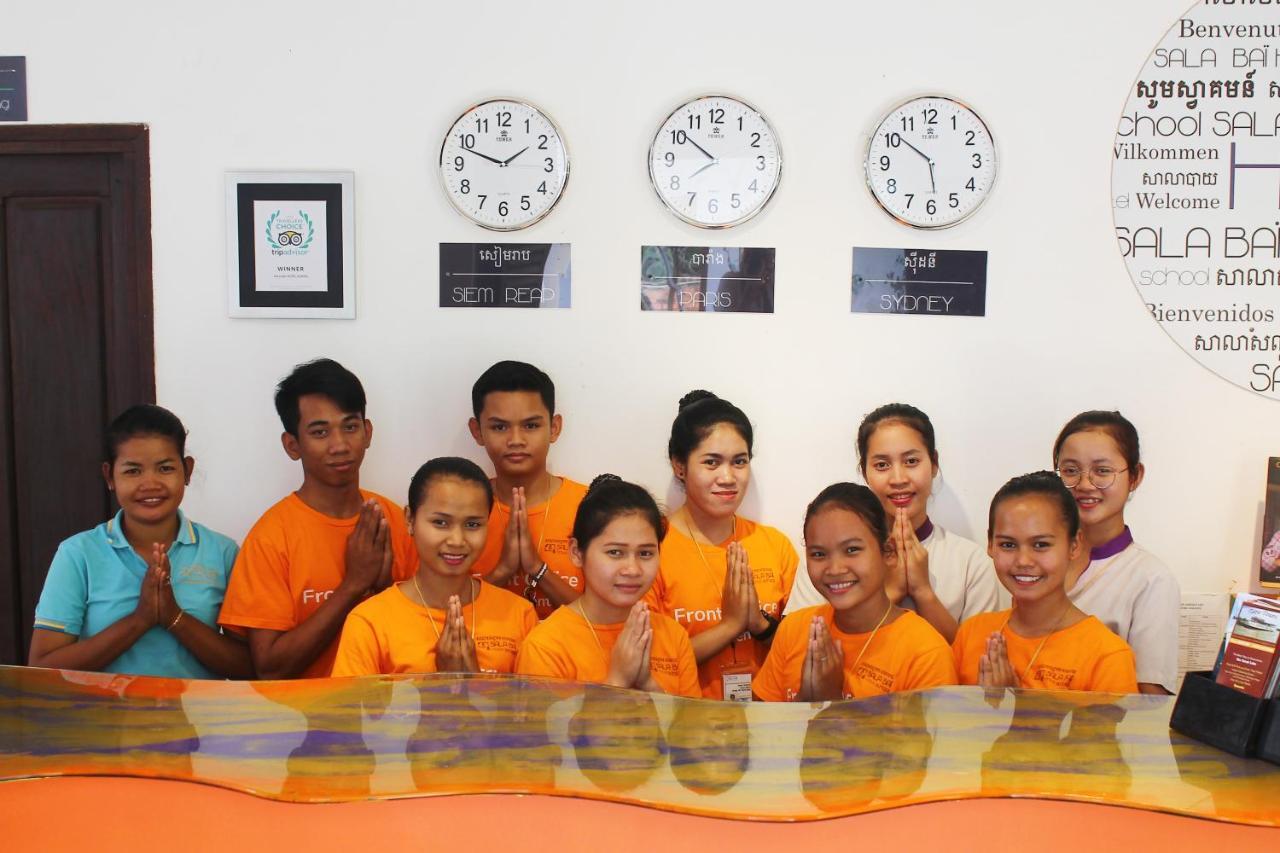 Sala Bai Hotel & Restaurant School Siem Reap Eksteriør billede